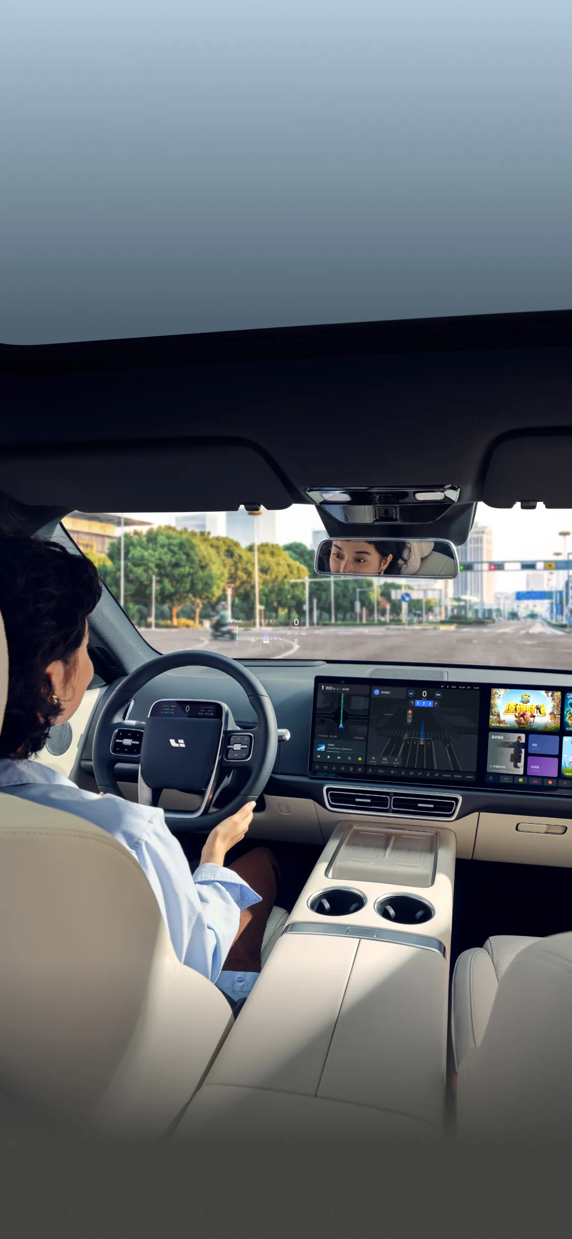 Li Auto L6 - Pohled zepředu